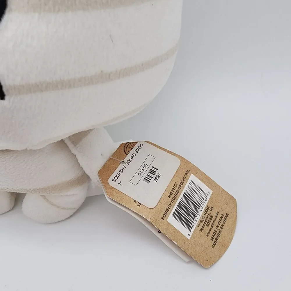 Ganz Squishy Squad Spooky Pal Mummy Plush 9